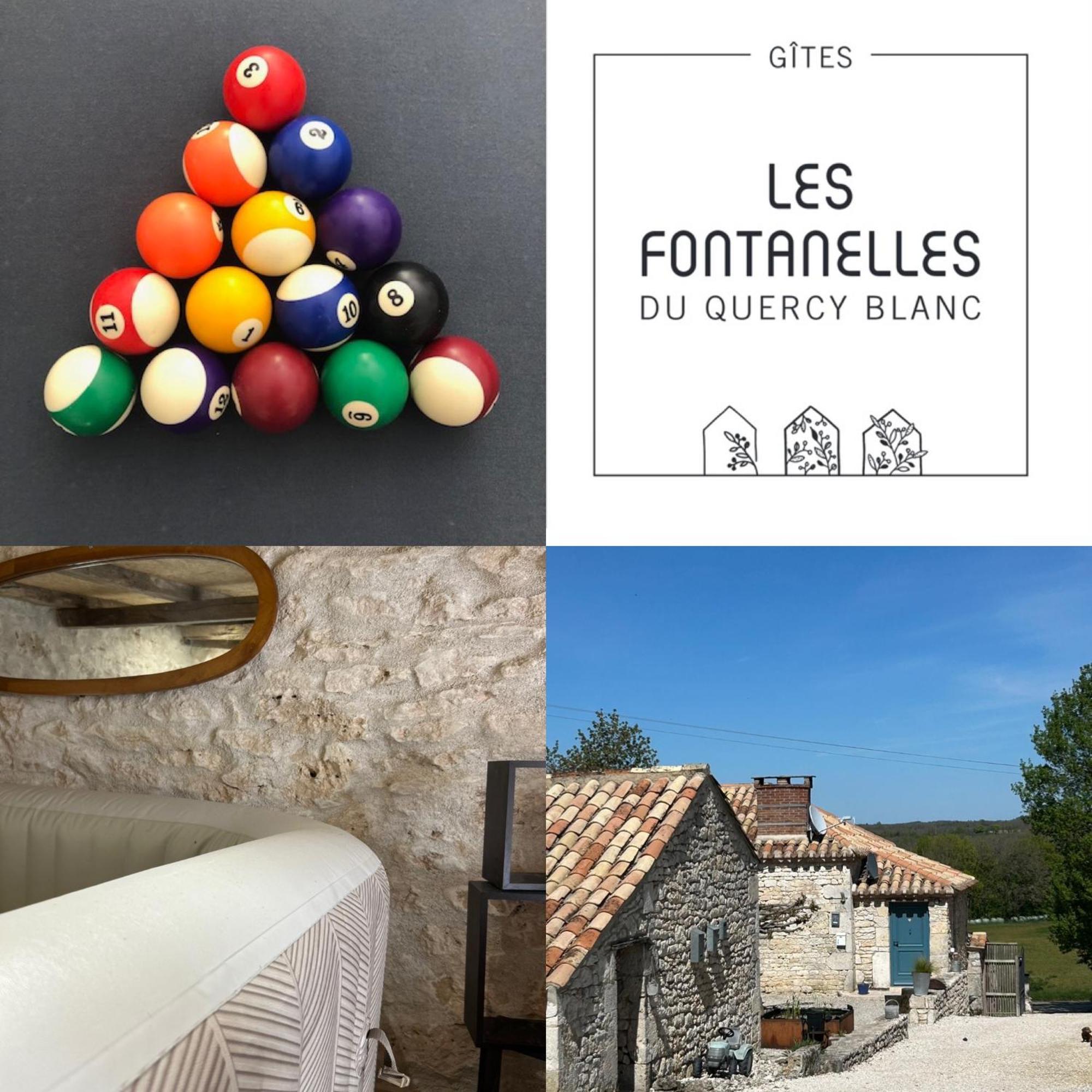 Montcuq Les Fontanelles Du Quercy Blancヴィラ エクステリア 写真